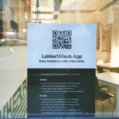 Lekkerurlaub App Installation